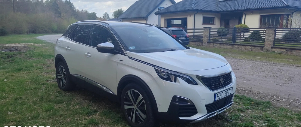 Peugeot 3008 cena 88500 przebieg: 191000, rok produkcji 2017 z Łaskarzew małe 46